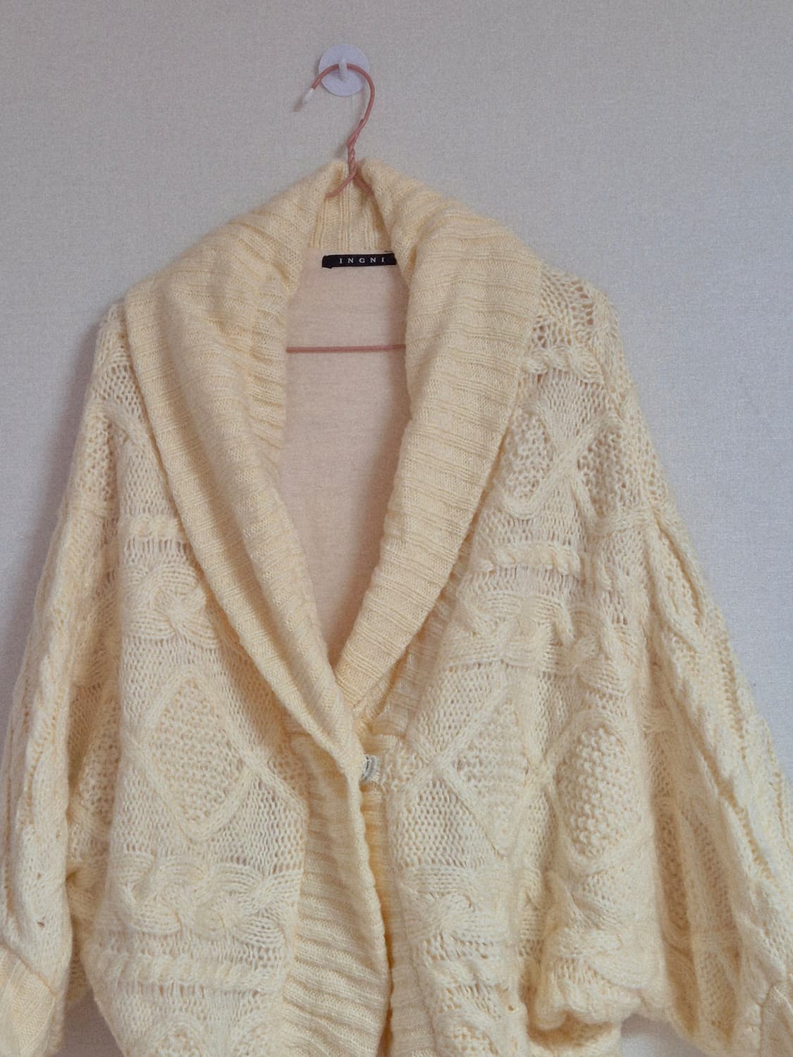 라떼갸루깔 잉그니INGNI 가오리핏 가디건 상품이미지2