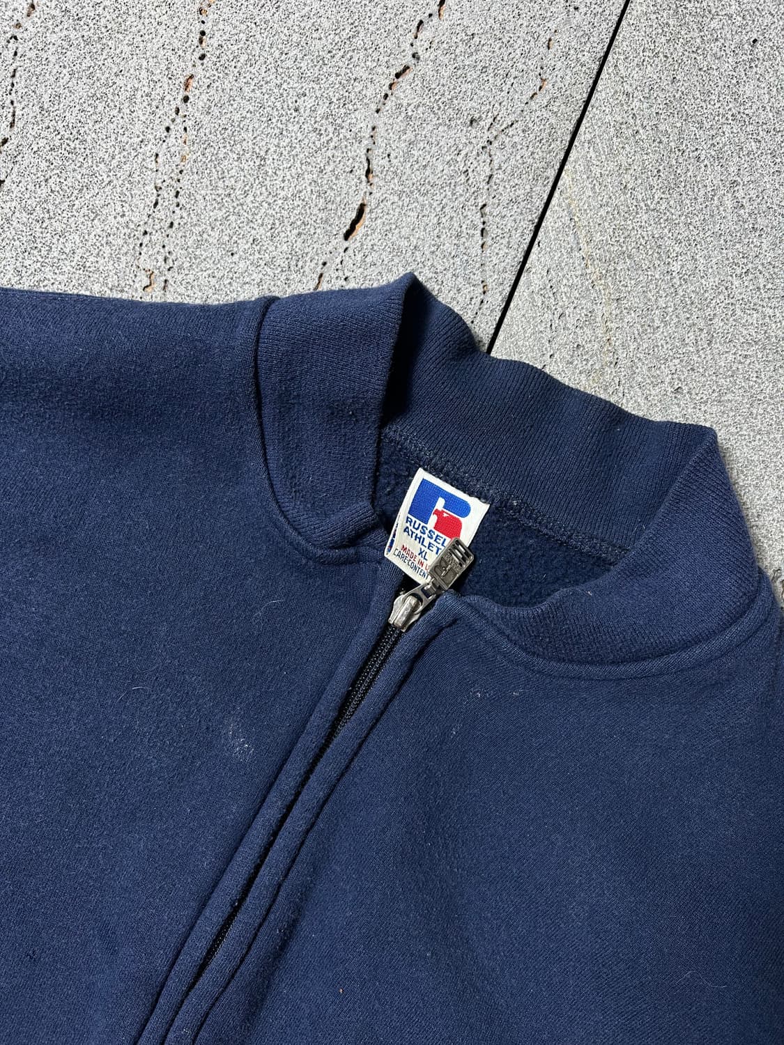 USA 90년대 러셀 애슬레틱 풀집업 저지 판매 상품이미지1