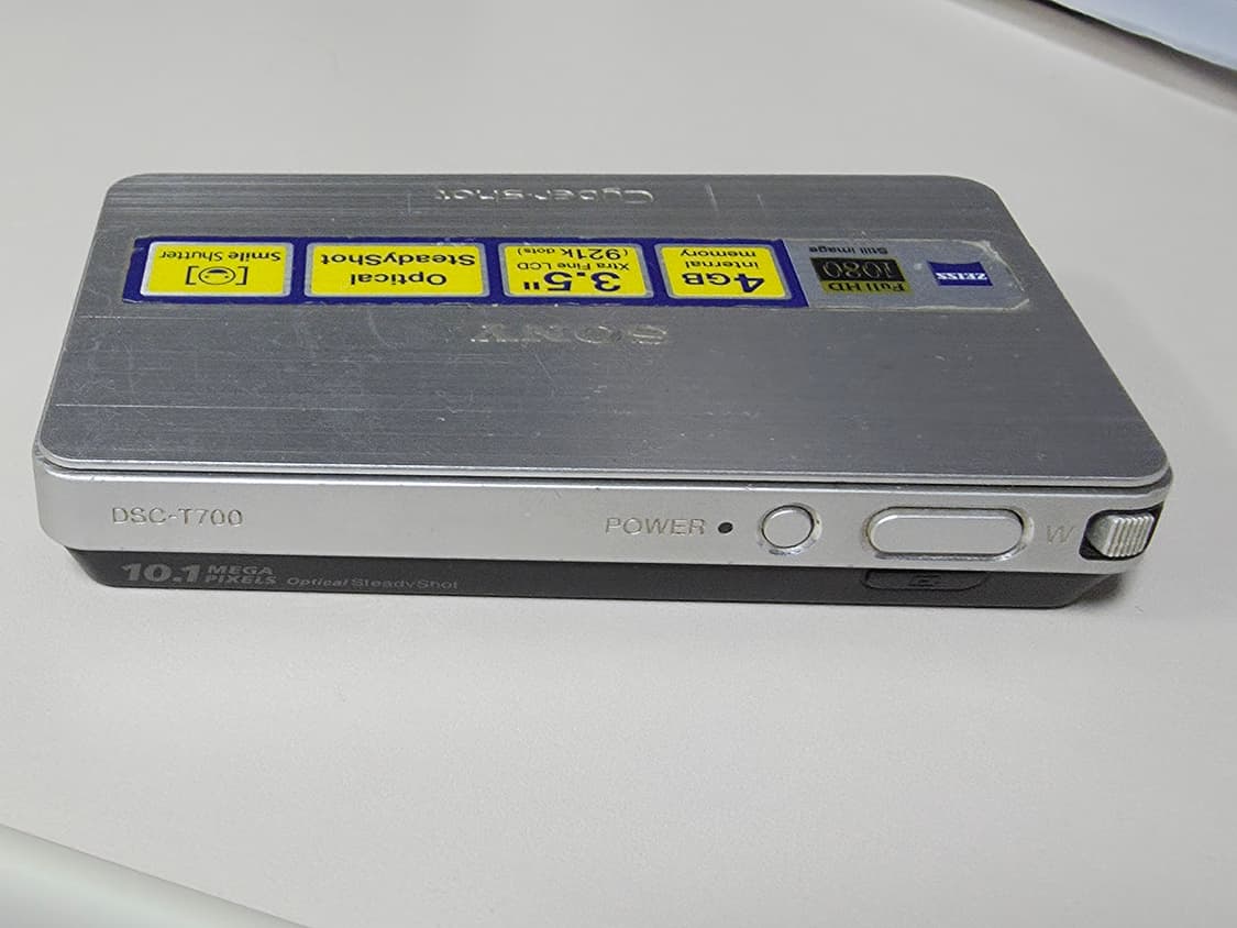 소니 사이버샷 DSC-T700 빈티지 디지털카메라 상품이미지2