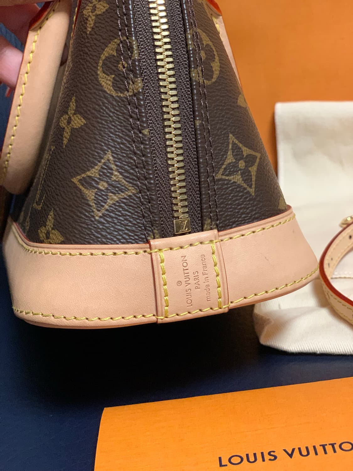 루이비통 알마 BB 모노그램 풀세트 상품이미지3