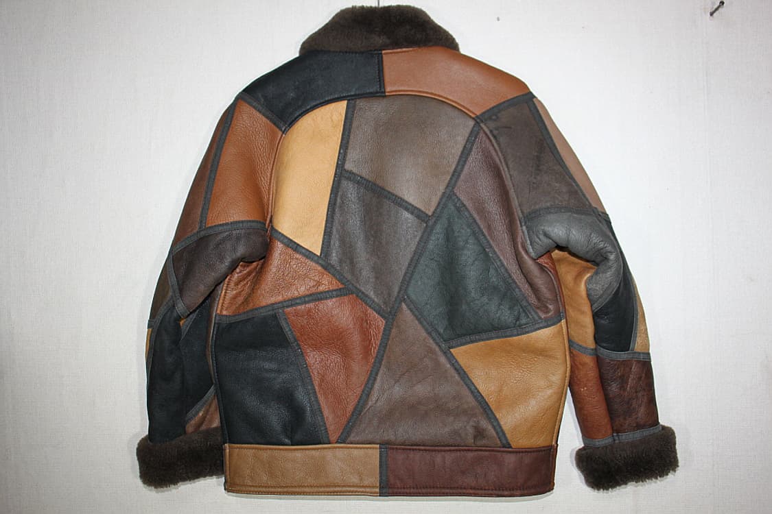 THERMOITE B-3가죽퀄팅무스탕 상품이미지2