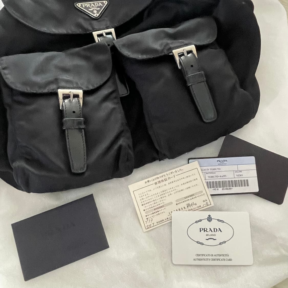 [정품/S급] 프라다 리나일론 백팩 팔아요! 상품이미지4