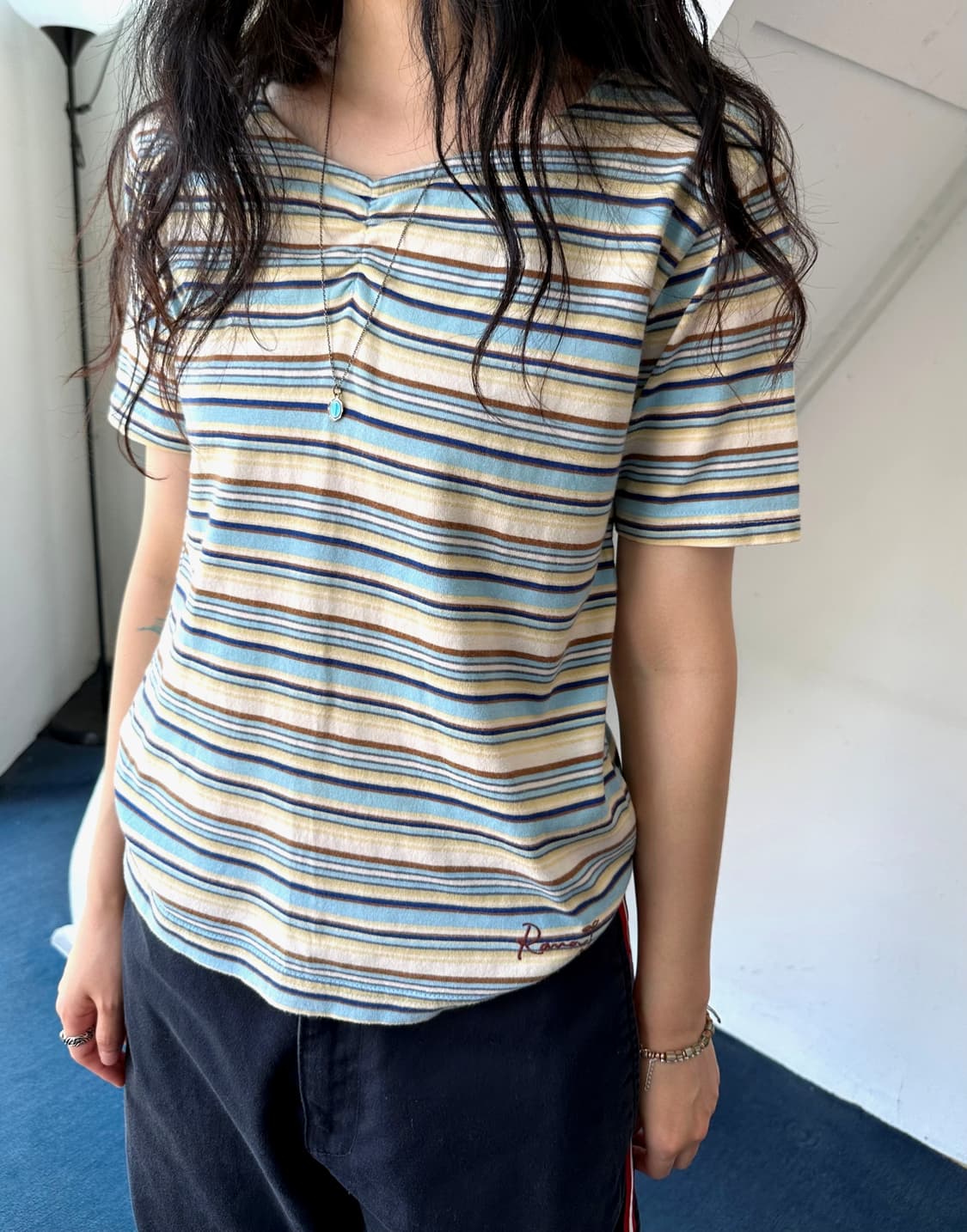 Stretched cotton volume design top 상품이미지7