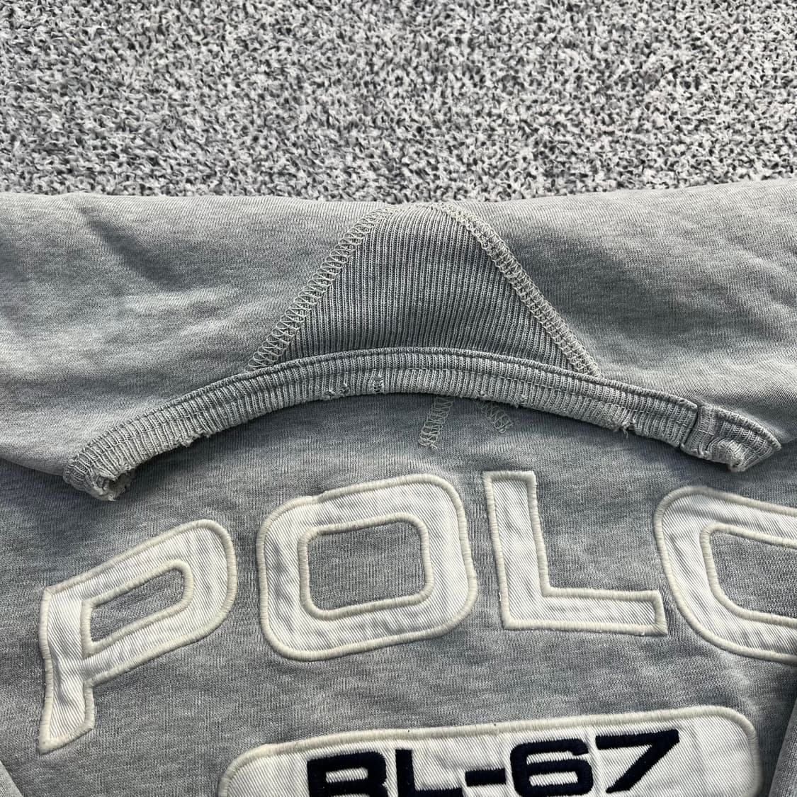 실측확인 폴로진스 맨투맨 0403M 상품이미지5