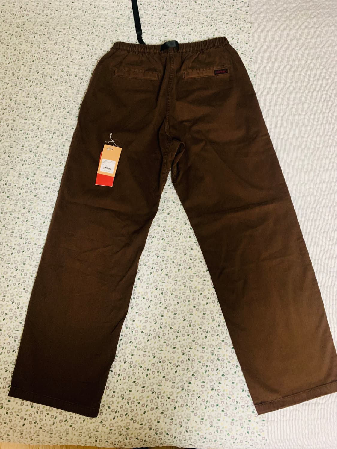 [L] 그라미치 25FW 스트레이트 팬츠 토바코 상품이미지2