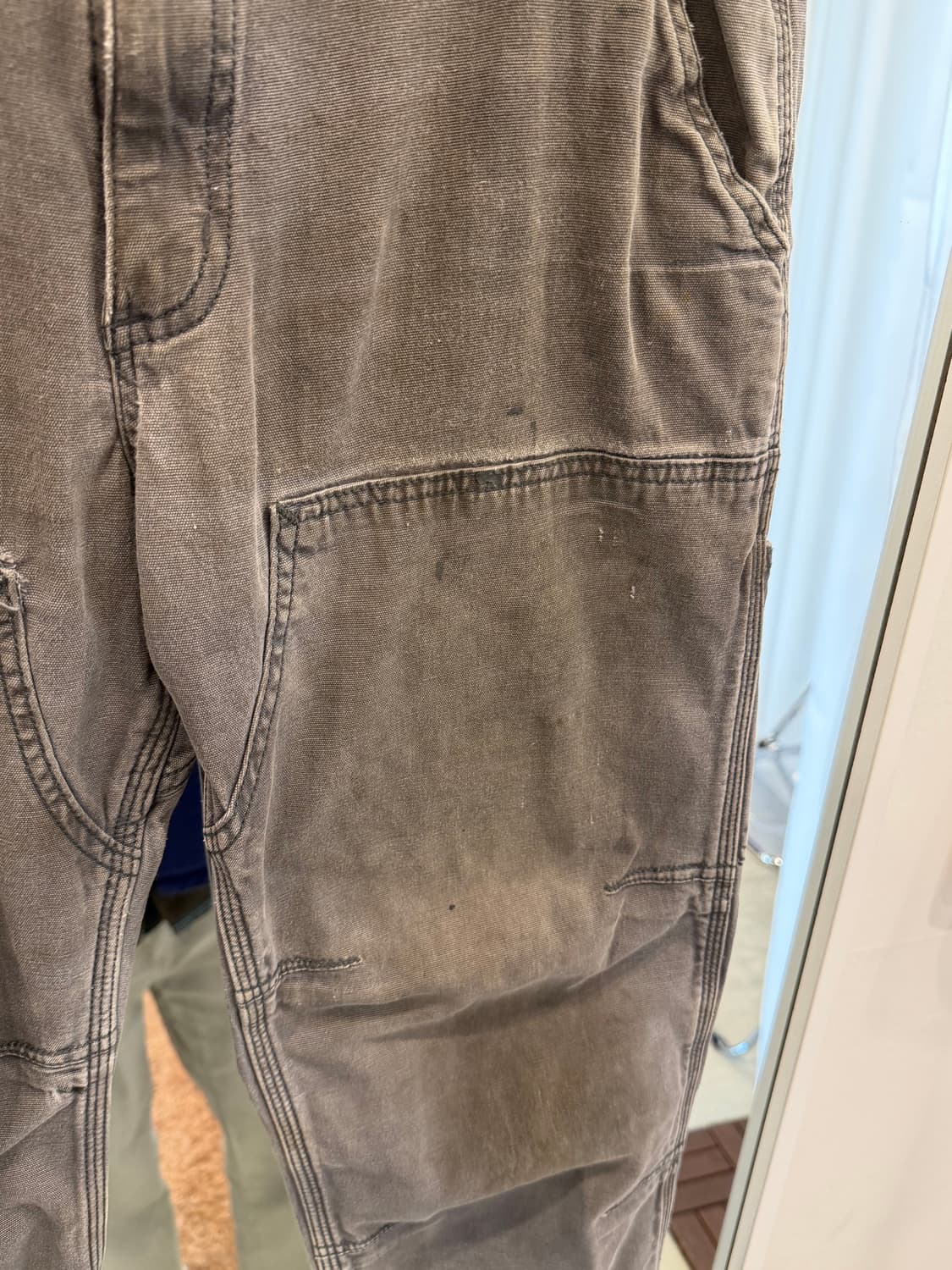 Carhartt 칼하트 디스트레스드 더블니 워크 팬츠 (34inch) 상품이미지9