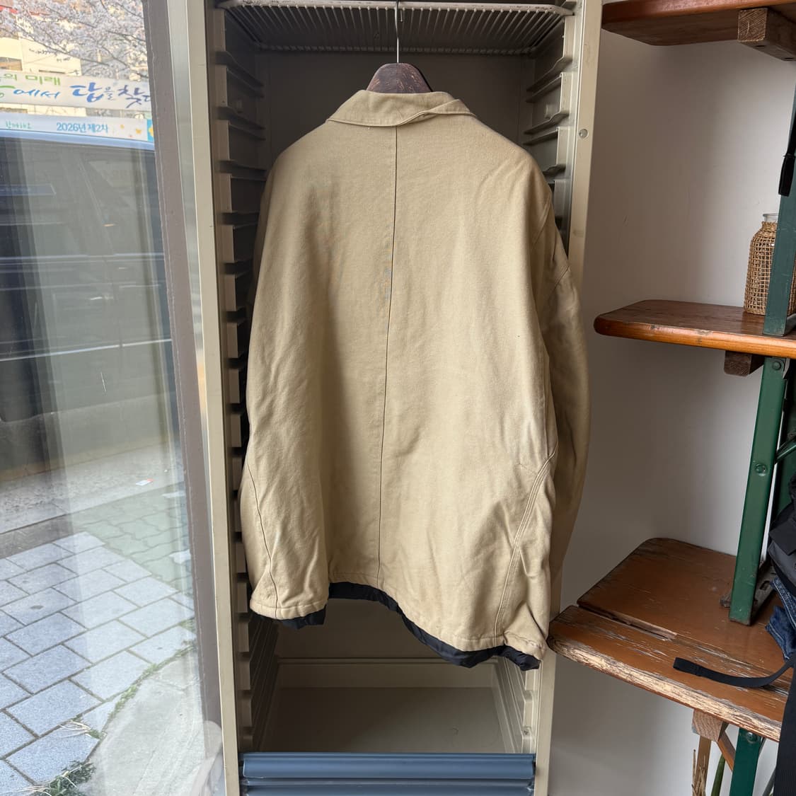 90s usa 브루클린 익스프레스 워크 자켓 상품이미지4