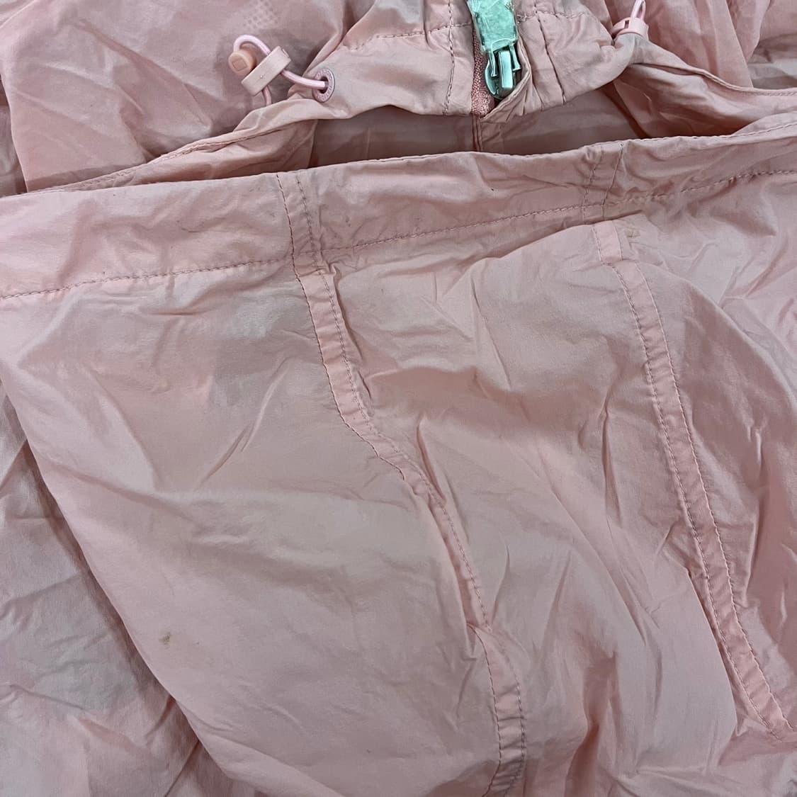 [정품/S] 내셔널지오그래픽 핑크 바람막이 후드 자켓 b14 상품이미지9