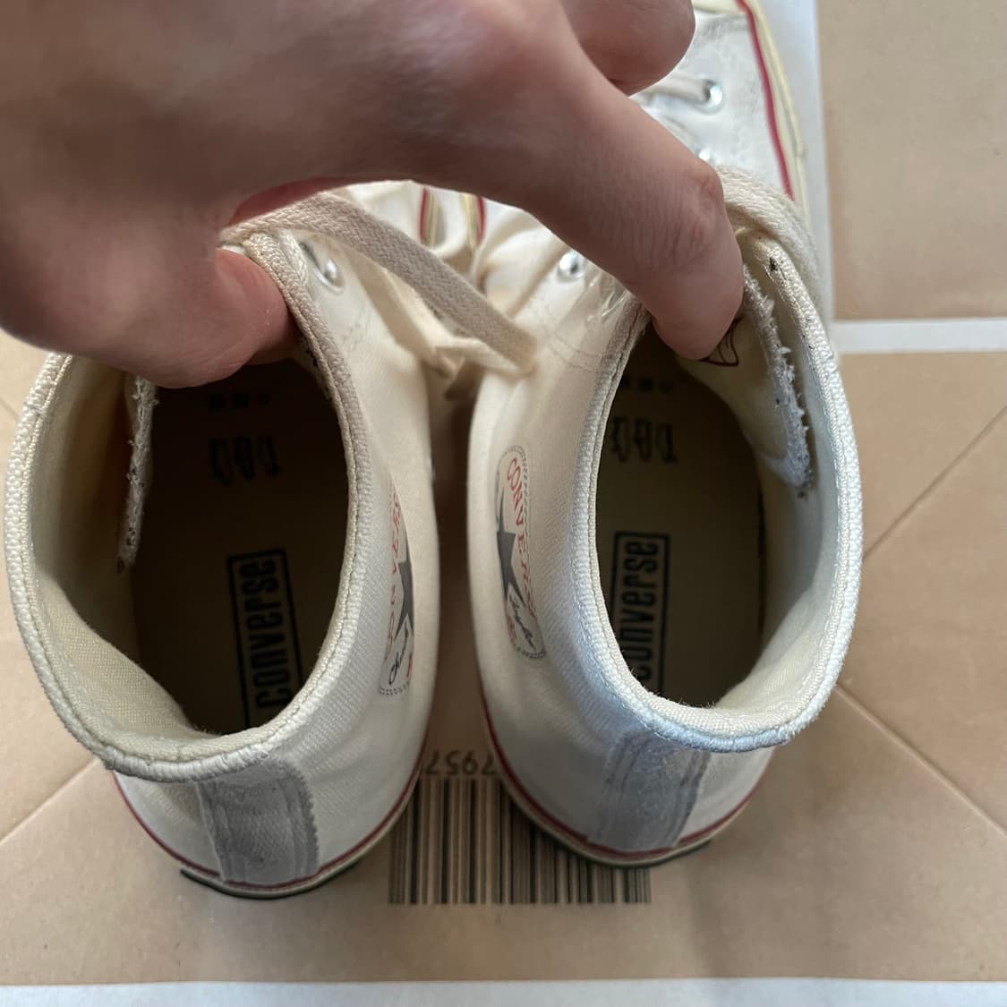 [260] 컨버스 하이 화이트 상품이미지5