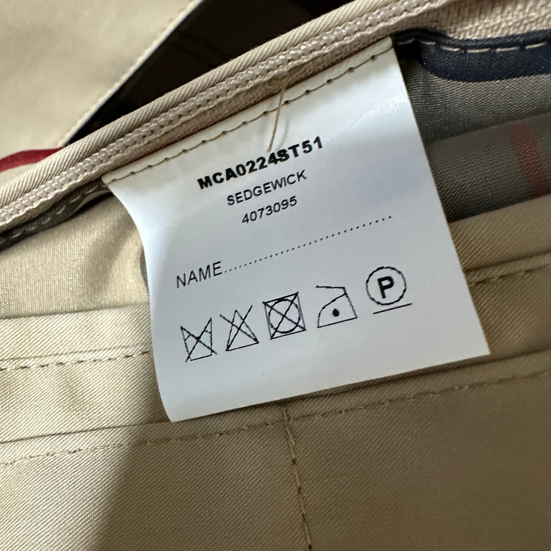 바버 Sedgewick 매킨토시 코트 상품이미지7