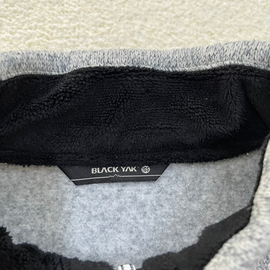 155 블랙야크 키즈 플리스 집업 자켓 0303M 상품이미지2