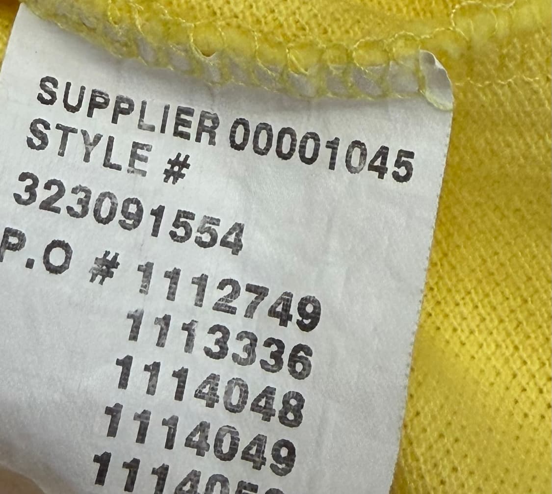 폴로 랄프로렌 빅포니 옐로우 반팔 폴로티셔츠 상품이미지7