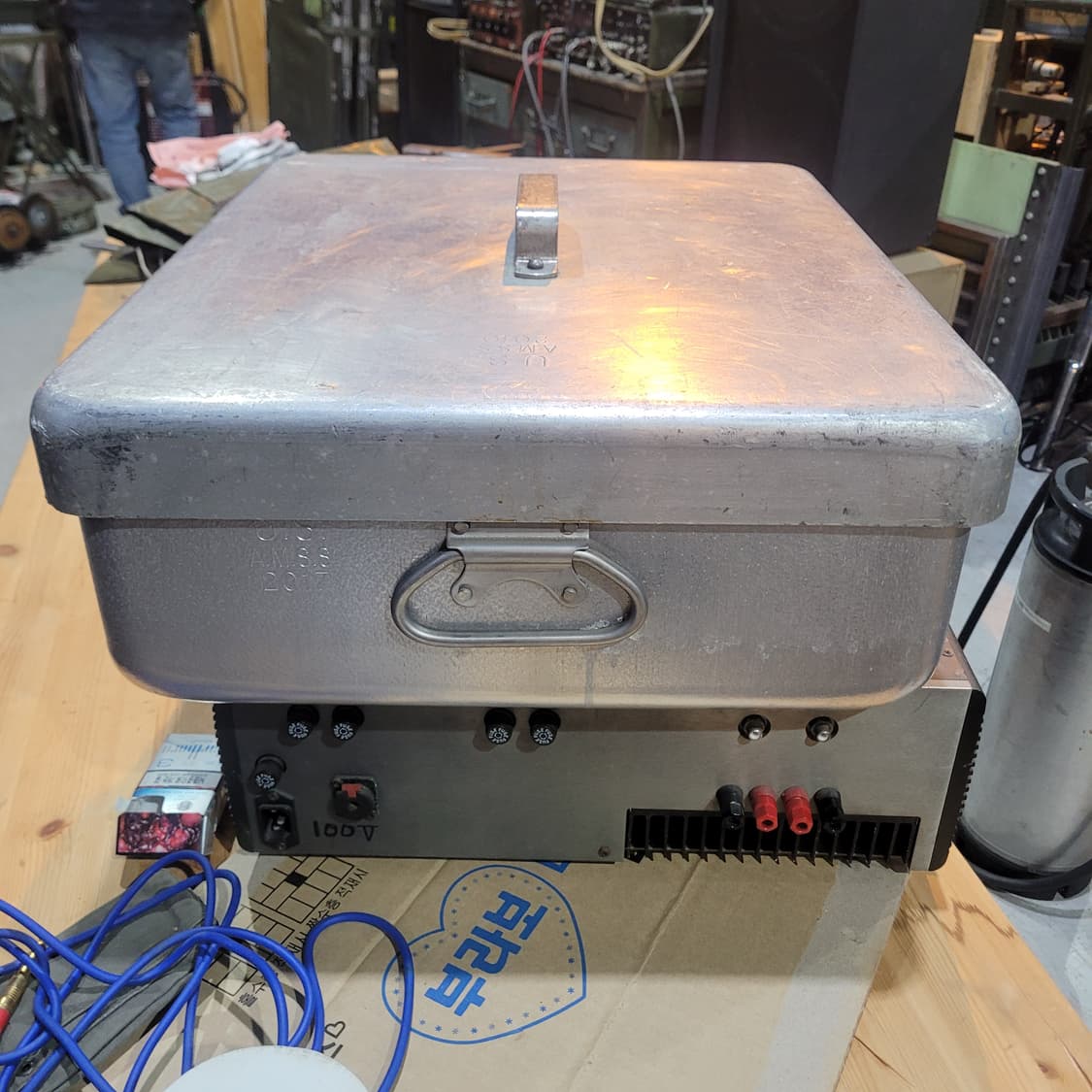 미군 빈티지 야전 대형 식기 상품이미지2