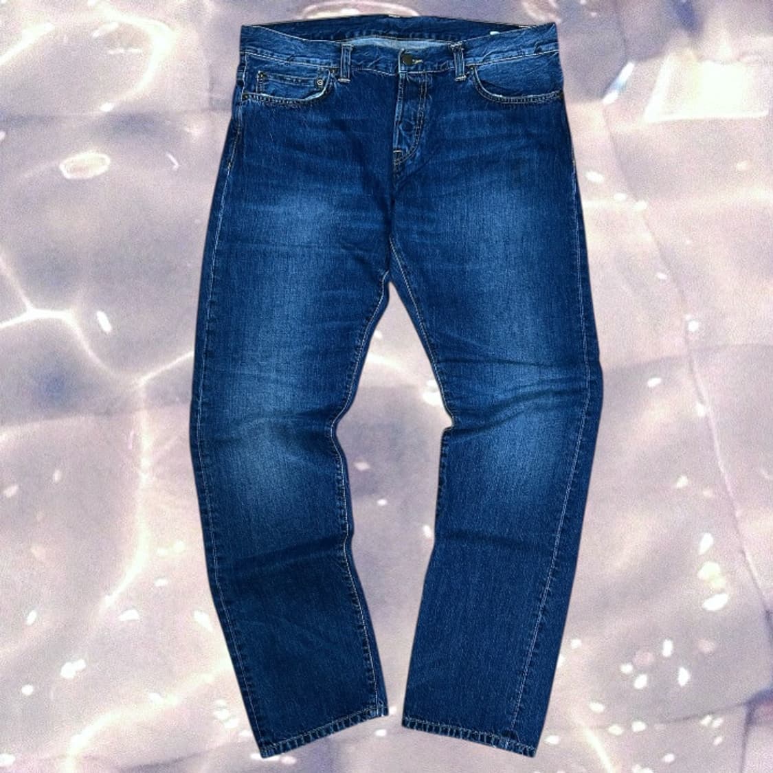 칼하트 중청 진청 와이드 데님 팬츠 36  상품이미지4