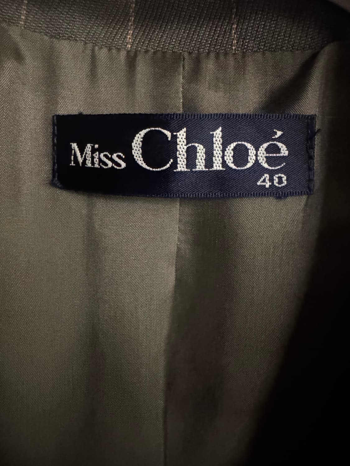 미스끌로에 핀 스트라이프 자켓 상품이미지2