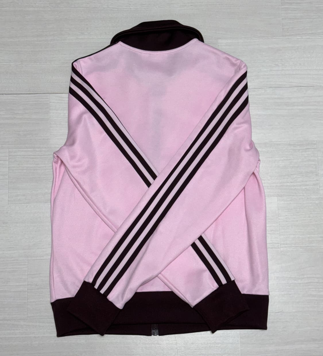 아디다스 베켄바우어 핑크 브라운 져지 상품이미지2