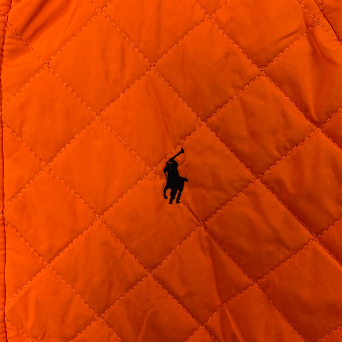 폴로 랄프로렌 오렌지 퀼팅 경량 패딩 상품이미지4