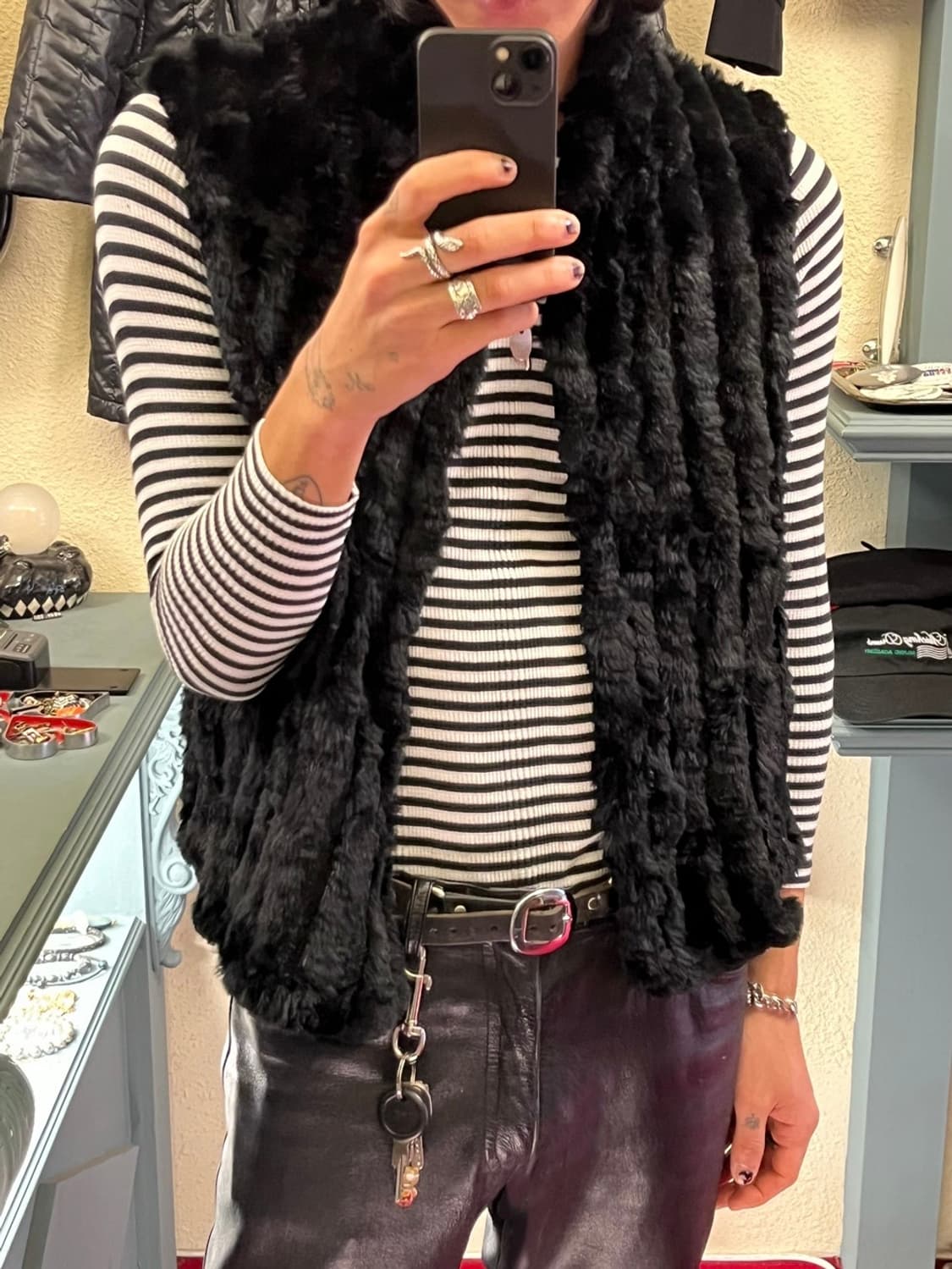 FUR VEST 상품이미지2