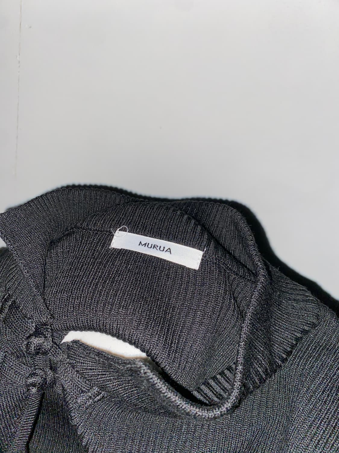 ꒰ঌ 차이나 넥 블랙 롱슬리브 ໒꒱ 상품이미지5