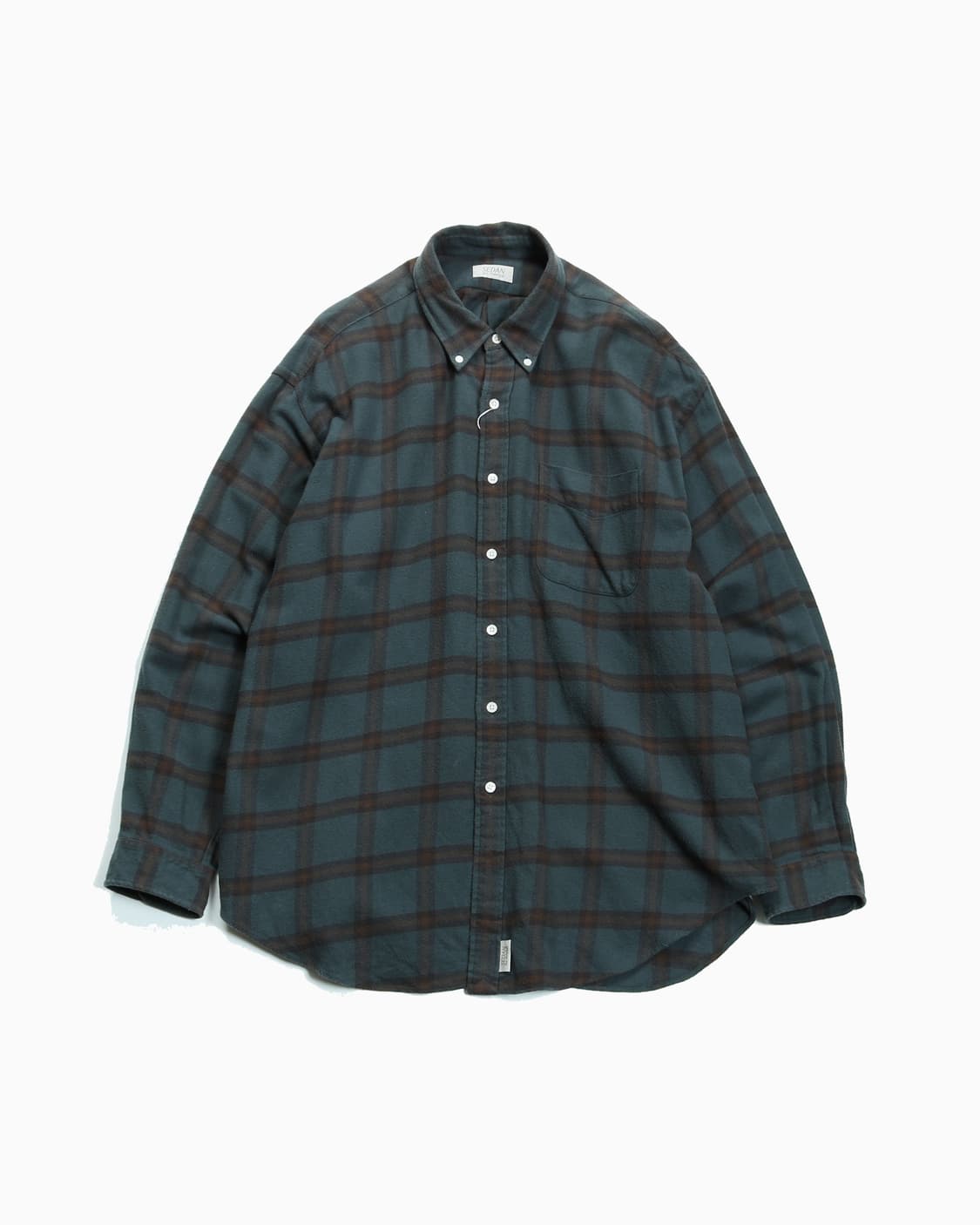 SEDAN ALL-PURPOSE Plaid Flannnel Shirt 상품이미지1