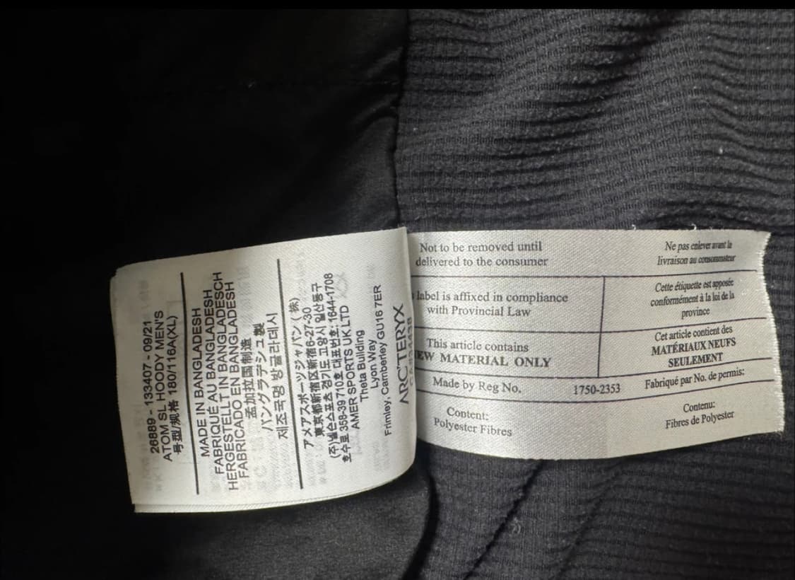 아크테릭스 아톰 SL 후디 상품이미지2