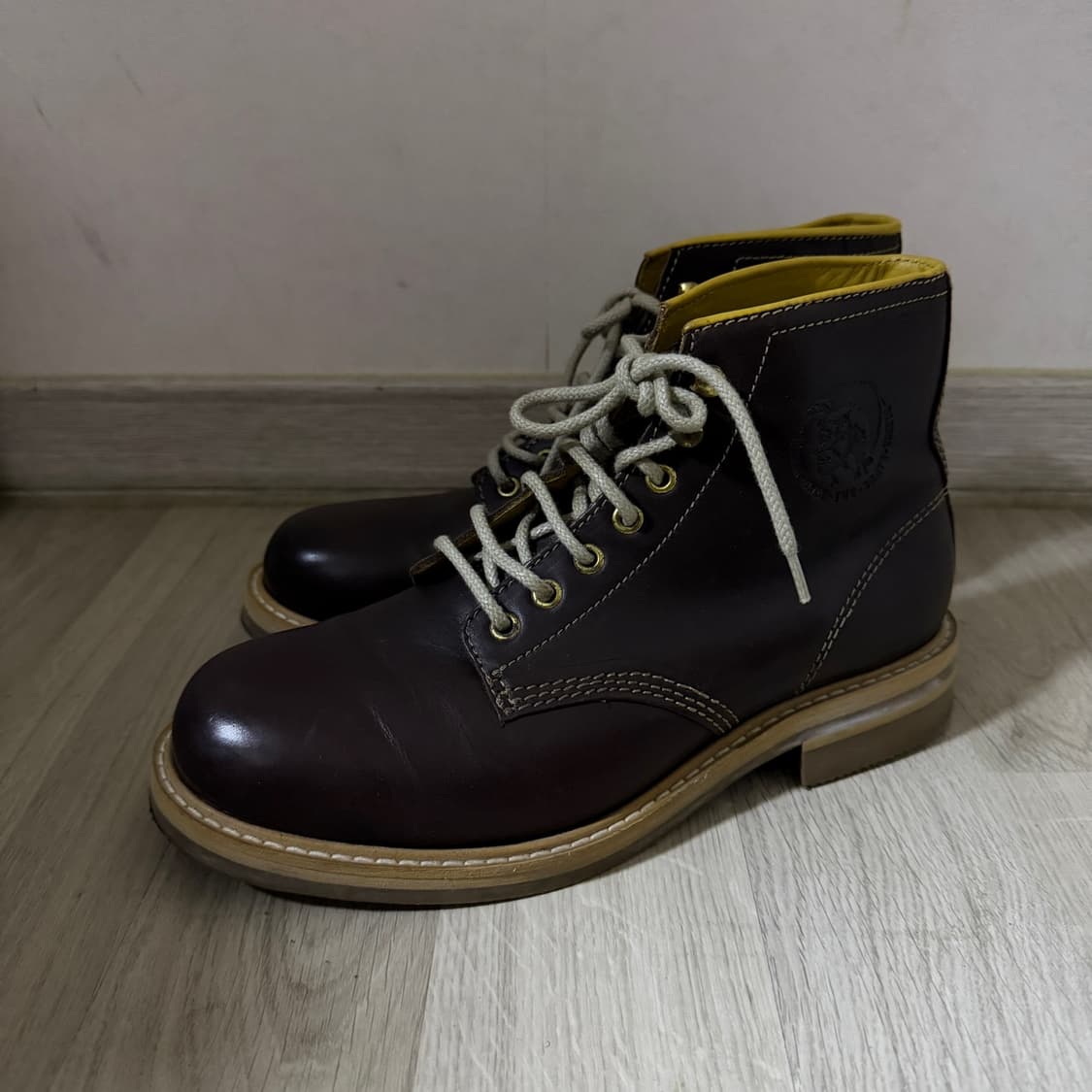 디젤 남성 다크브라운 워커 42(남성 270-275) 상품이미지1