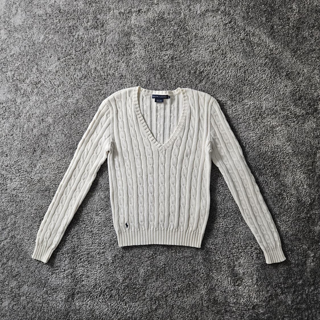 [무료배송] RALPH LAUREN 케이블 니트 스웨터 상품이미지4