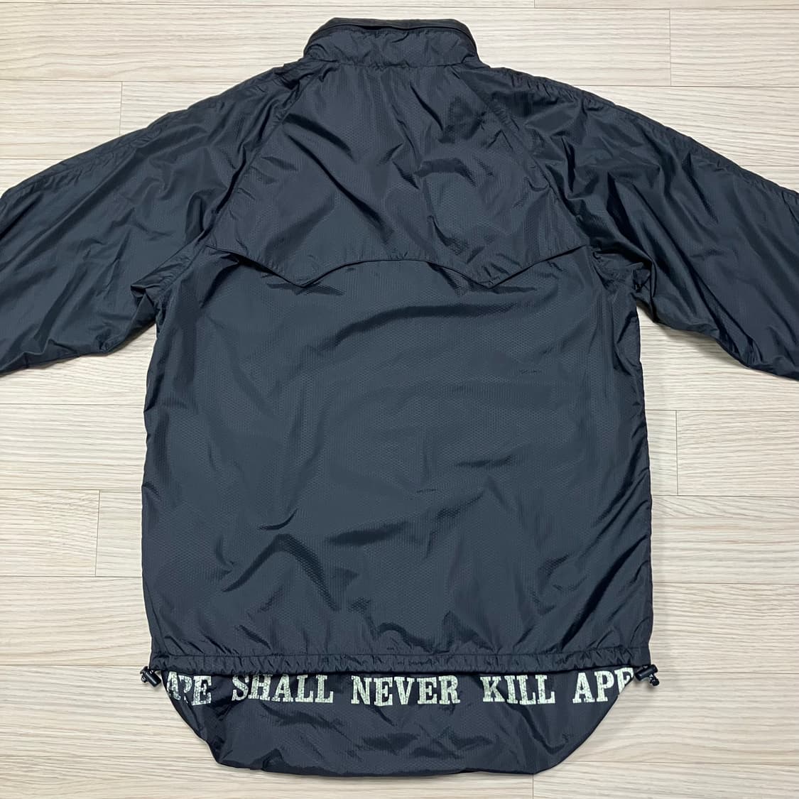 [BAPE] 베이프 자켓 윈드브레이커 바람막이 블랙 상품이미지4