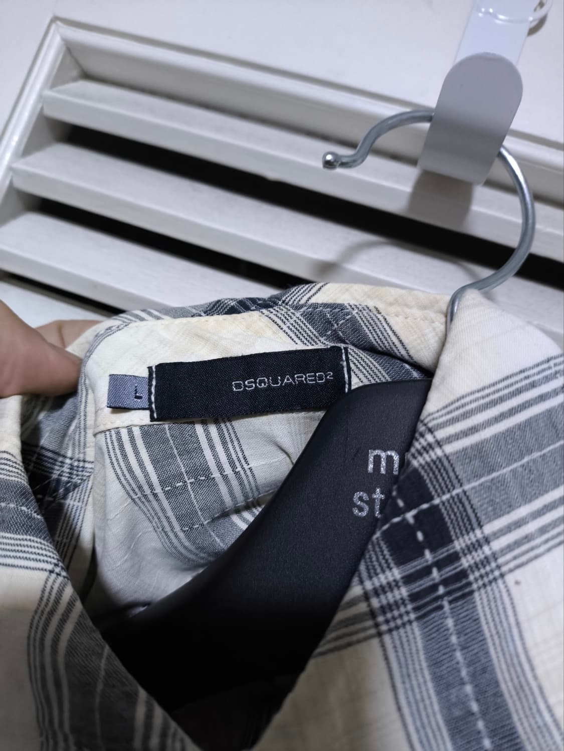 L 디스퀘어드 레트로 체크셔츠 상품이미지6