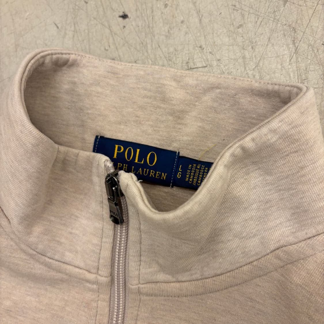 폴로 랄프로렌 포니 쿼터 집업 맨투맨 3/22 상품이미지4