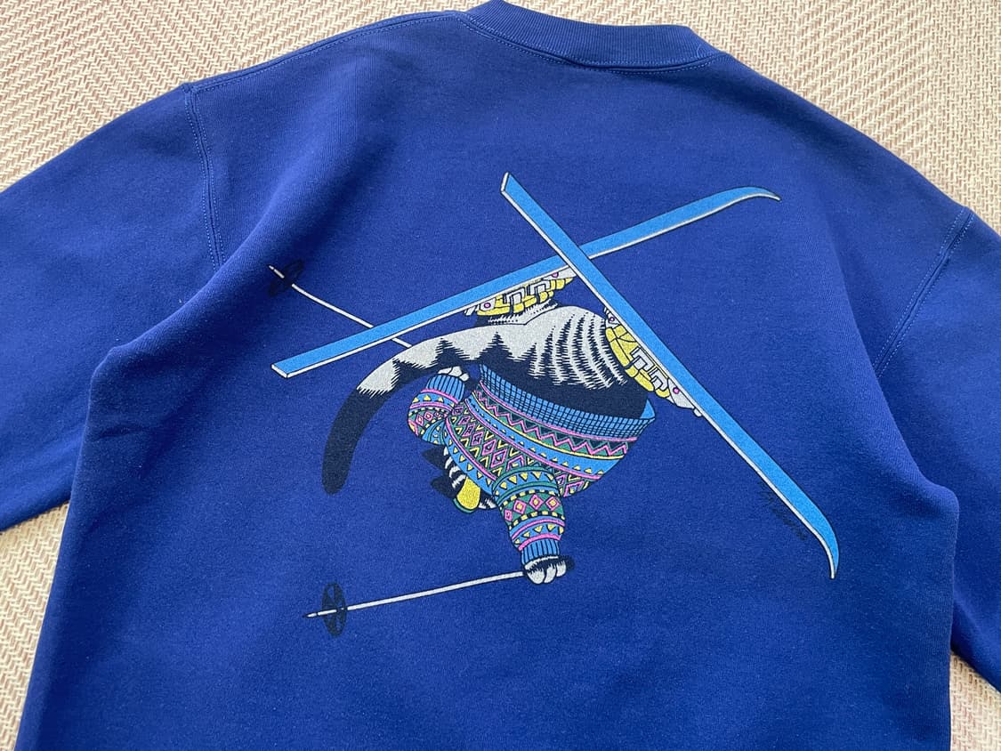 크레이지셔츠 usa 하와이 스키 베어 스웻셔츠 상품이미지8