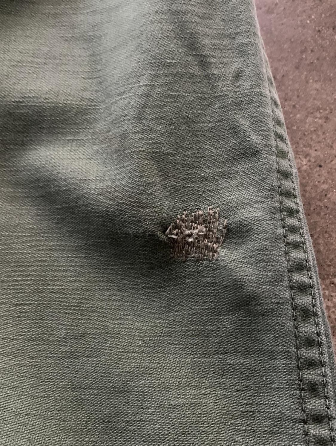 [32] 1950s USMC Cotton Satin Trousers 상품이미지5