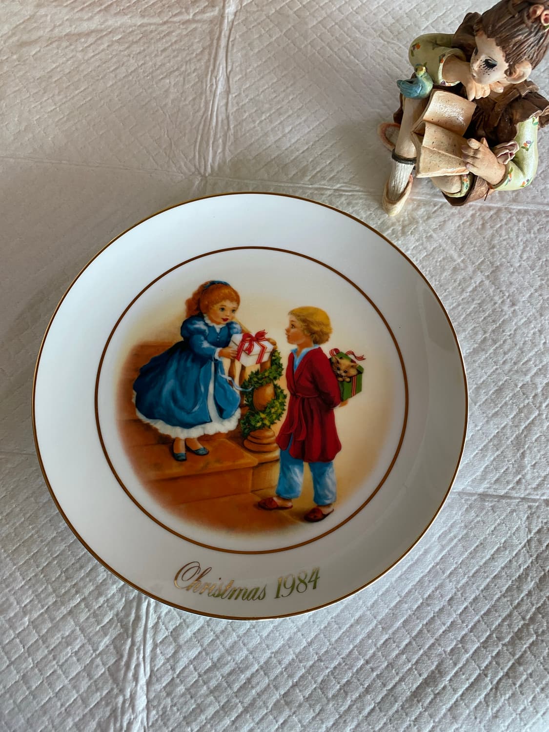 미국 avon 크리스마스 한정판 장식접시 소품 상품이미지1