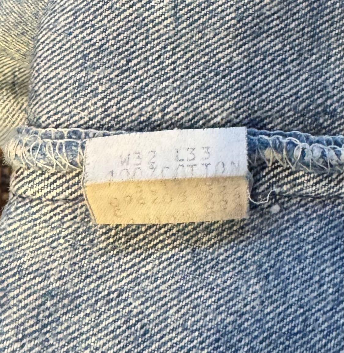 usa 빈티지 리바이스 501 데님 32"(30~31추천) (467) 상품이미지3