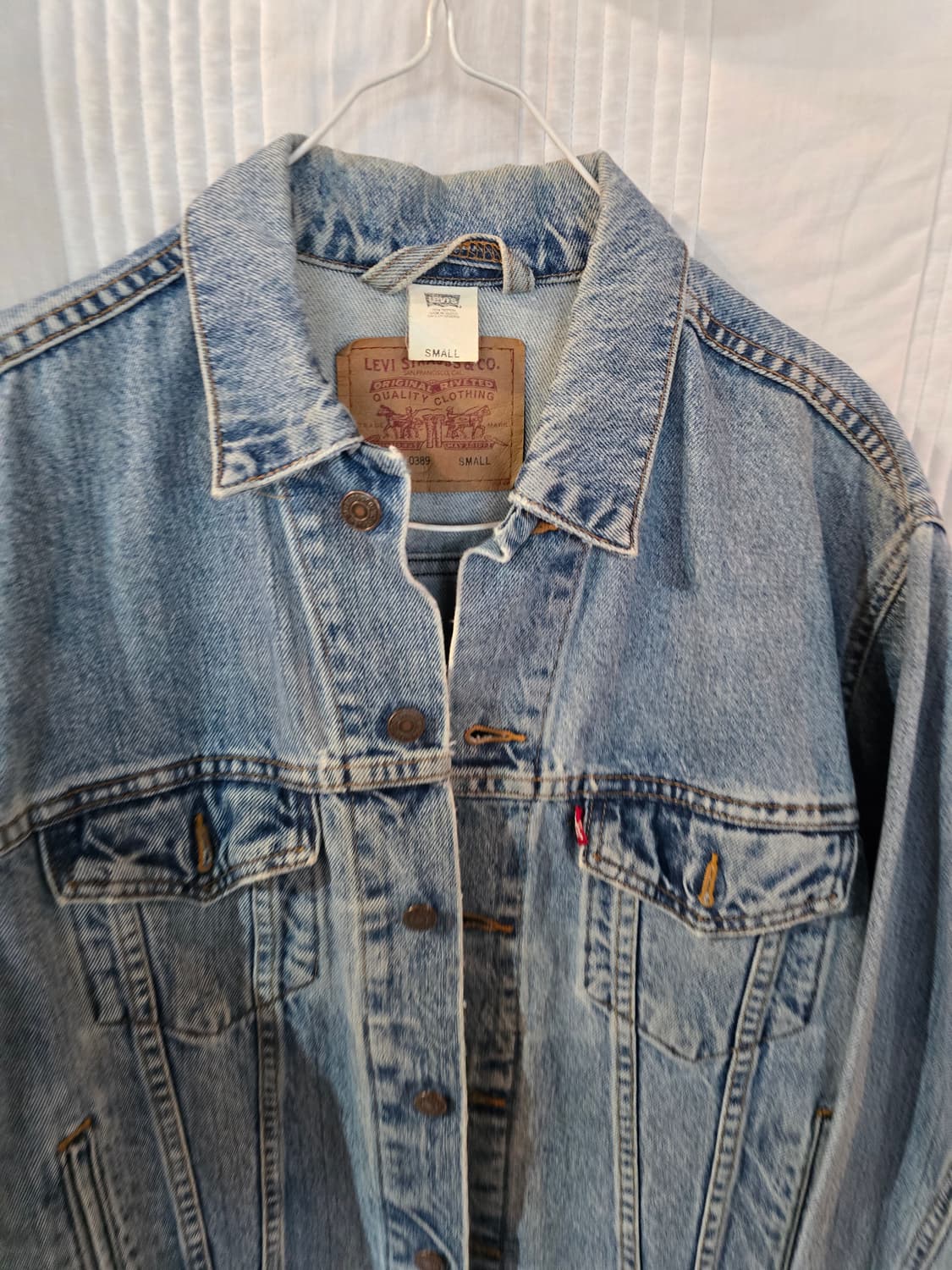 리바이스 데님 빈티지 청자켓 상품이미지1