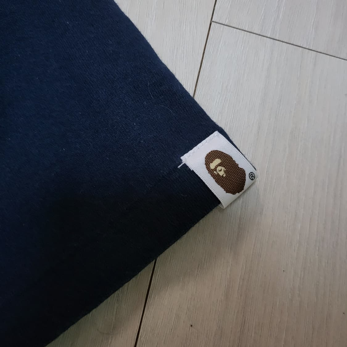(M) 니고 베이프 BAPE NIGO Made in Japan 컬리지반팔 상품이미지5