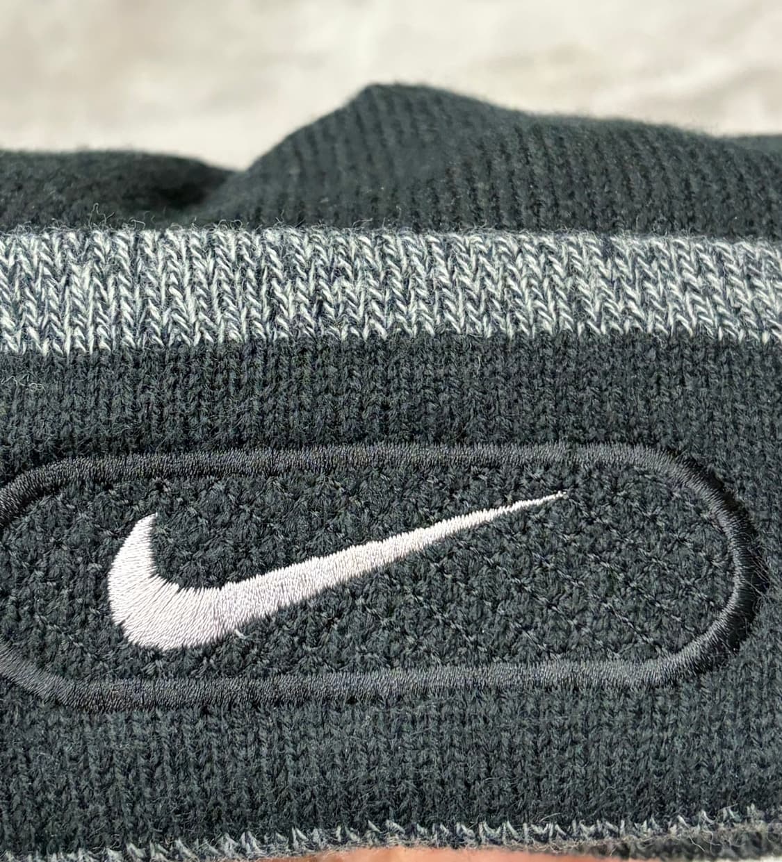 90s 나이키 스우시 블랙 비니 모자 상품이미지3