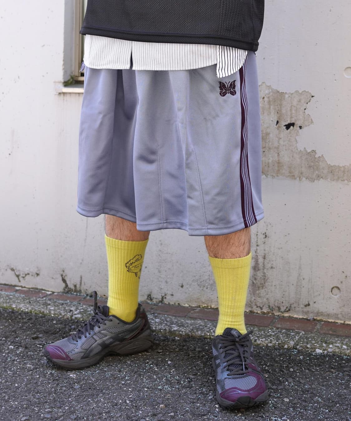 [2컬러/미개봉새상품] 니들스 X BEAVER HD 트랙팬츠 반바지 상품이미지1