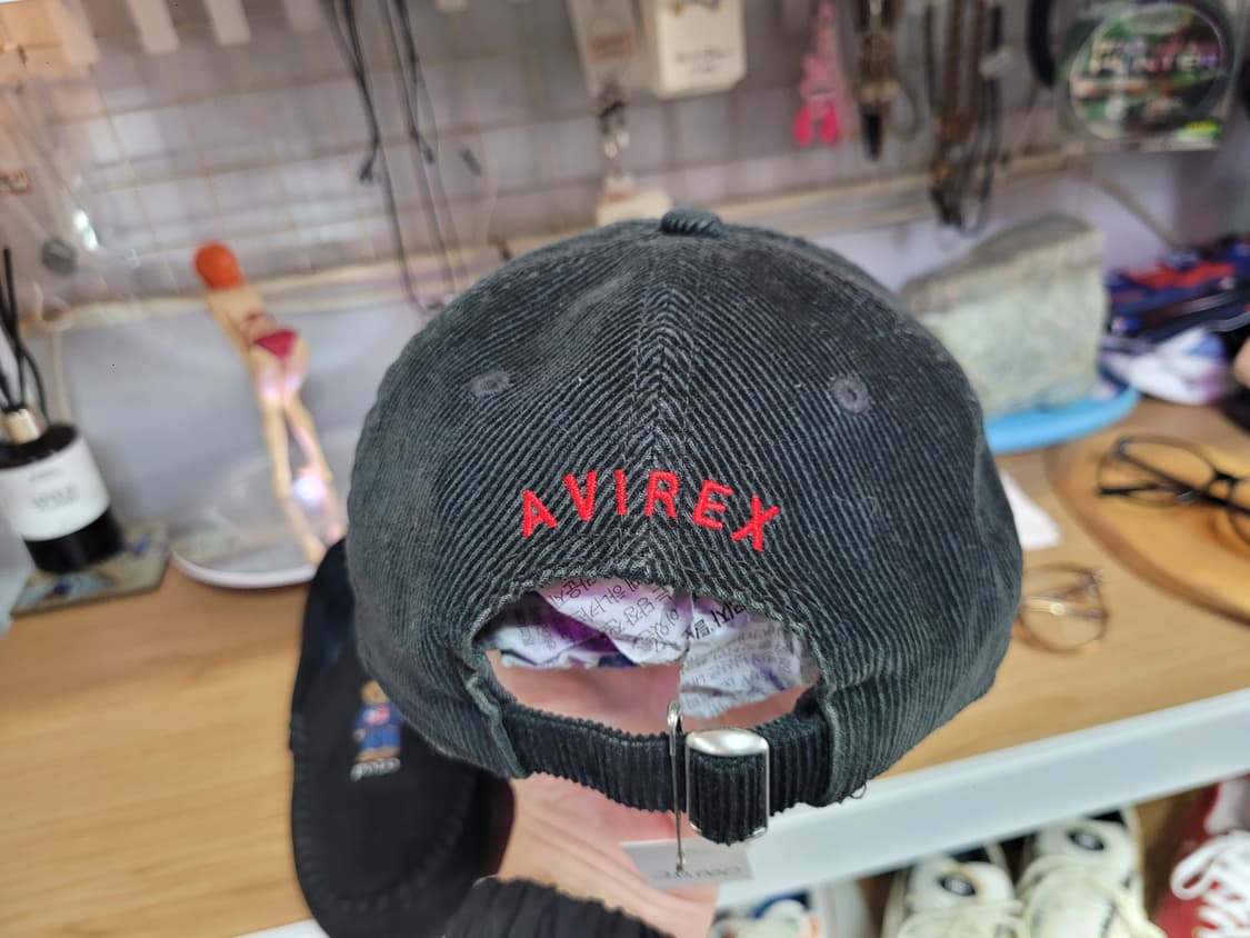 NEW ERA AVIREX 뉴에라 아비렉스 코듀로이 볼캡 모자 상품이미지3
