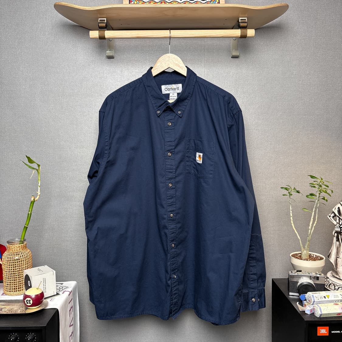 칼하트 네이비셔츠 상품이미지2