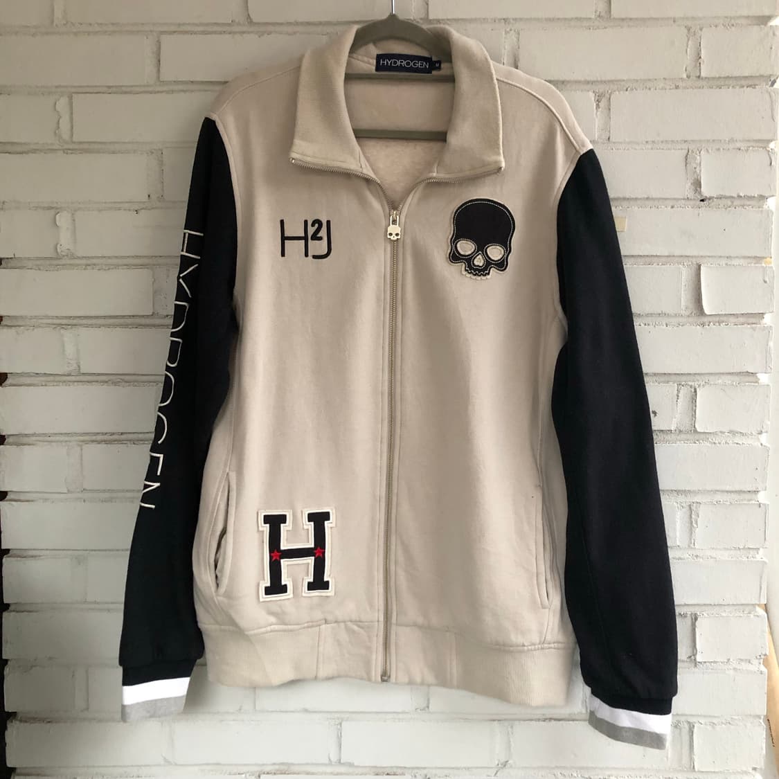 하이드로겐 코튼 집업 상품이미지1