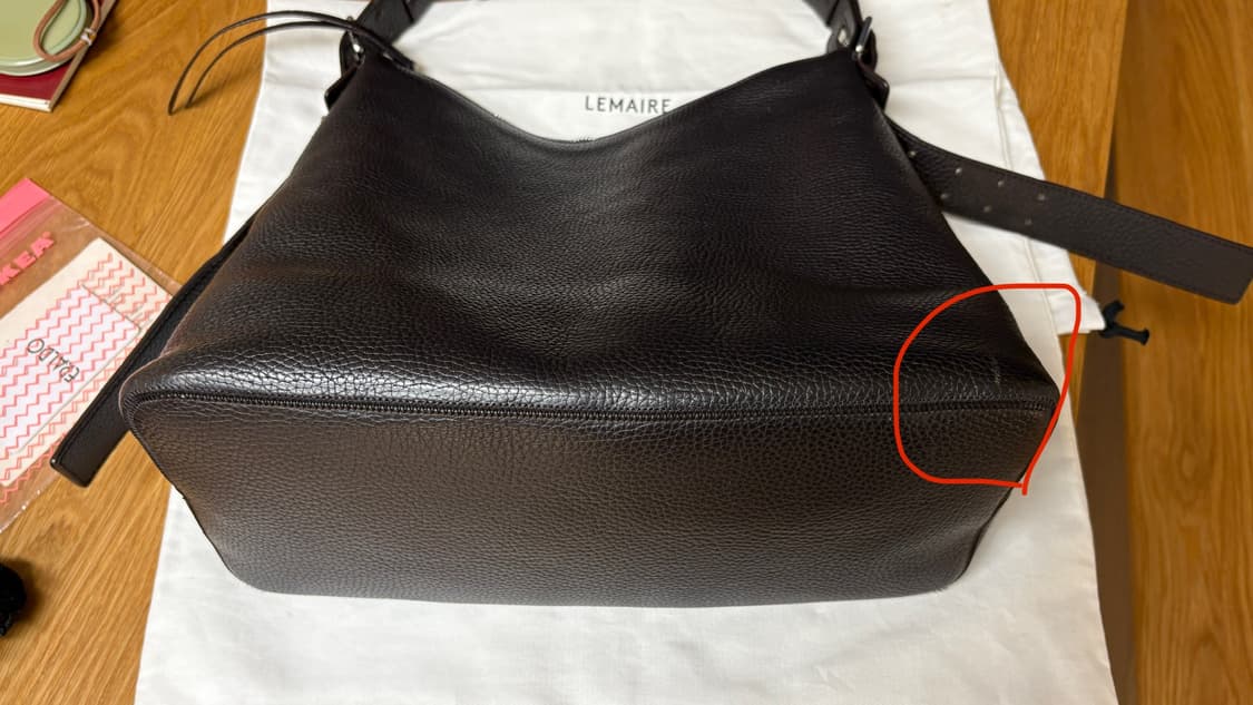 르메르 벨티드 호보백 (다크브라운) 상품이미지2