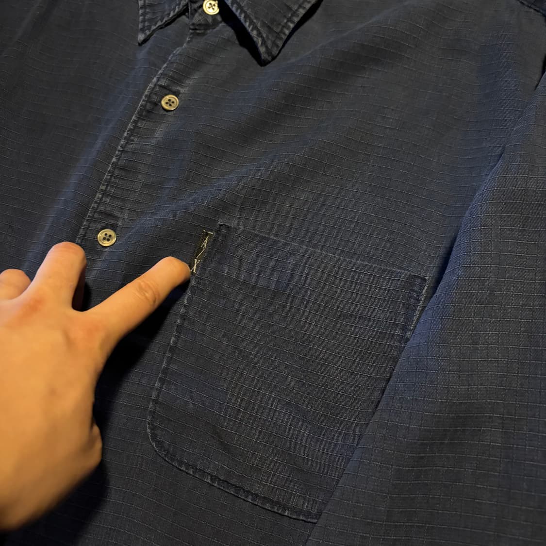 ARAMANI EXCHANGE RIPSTOP LYOCELL SHIRT 상품이미지7