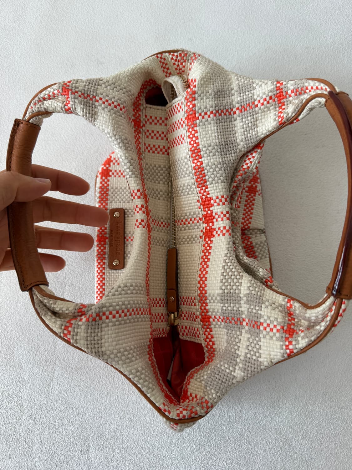 케이트 스페이드(kate spade) 체크 리본 토트백 상품이미지5