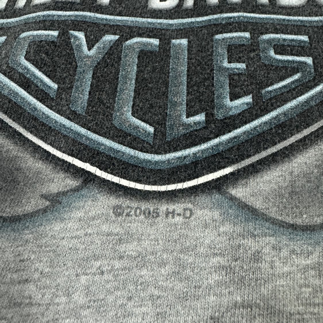 빈티지 2005 Harley Davidson 할리데이비슨 플레임 티셔츠 상품이미지7