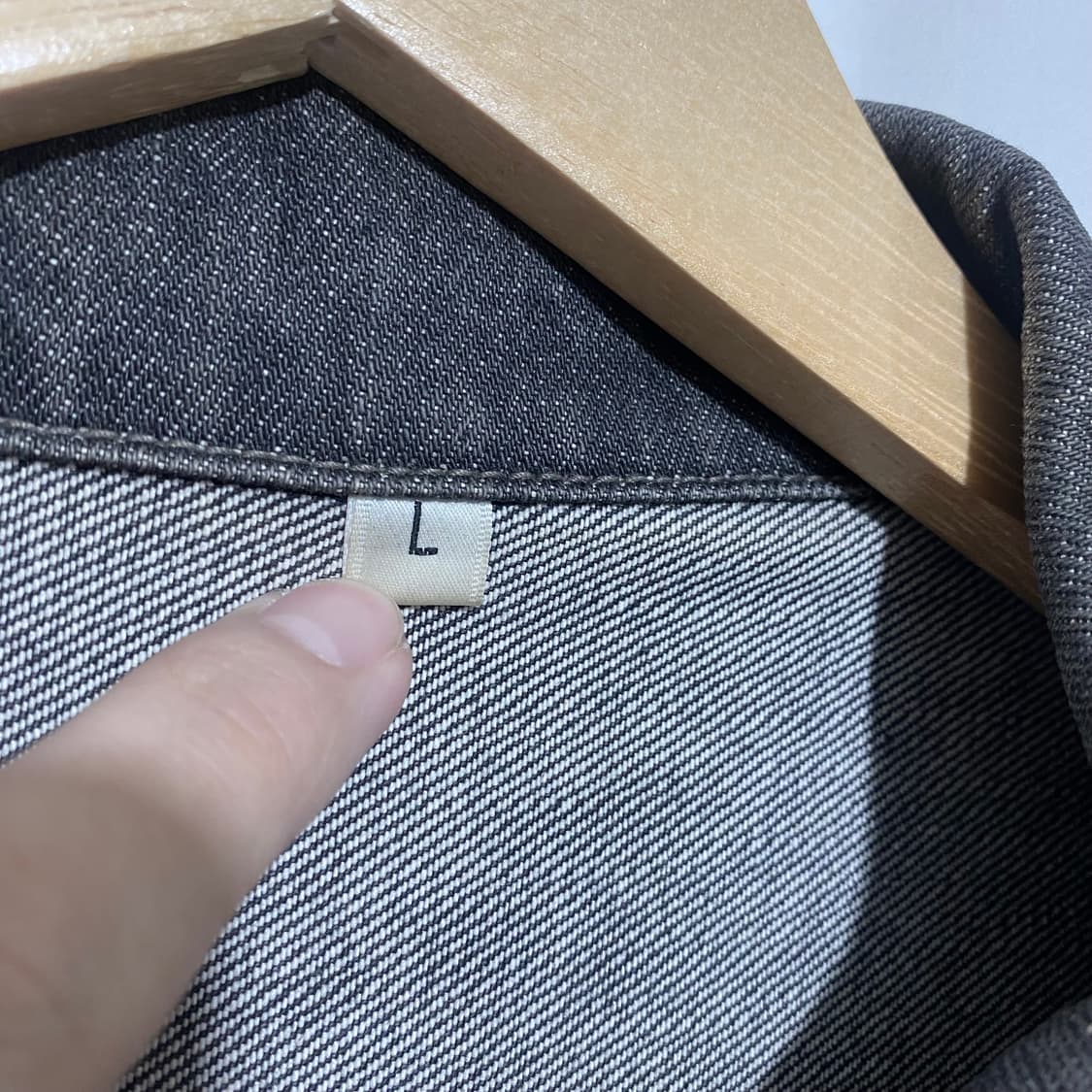 무인양품 데님자켓 상품이미지3