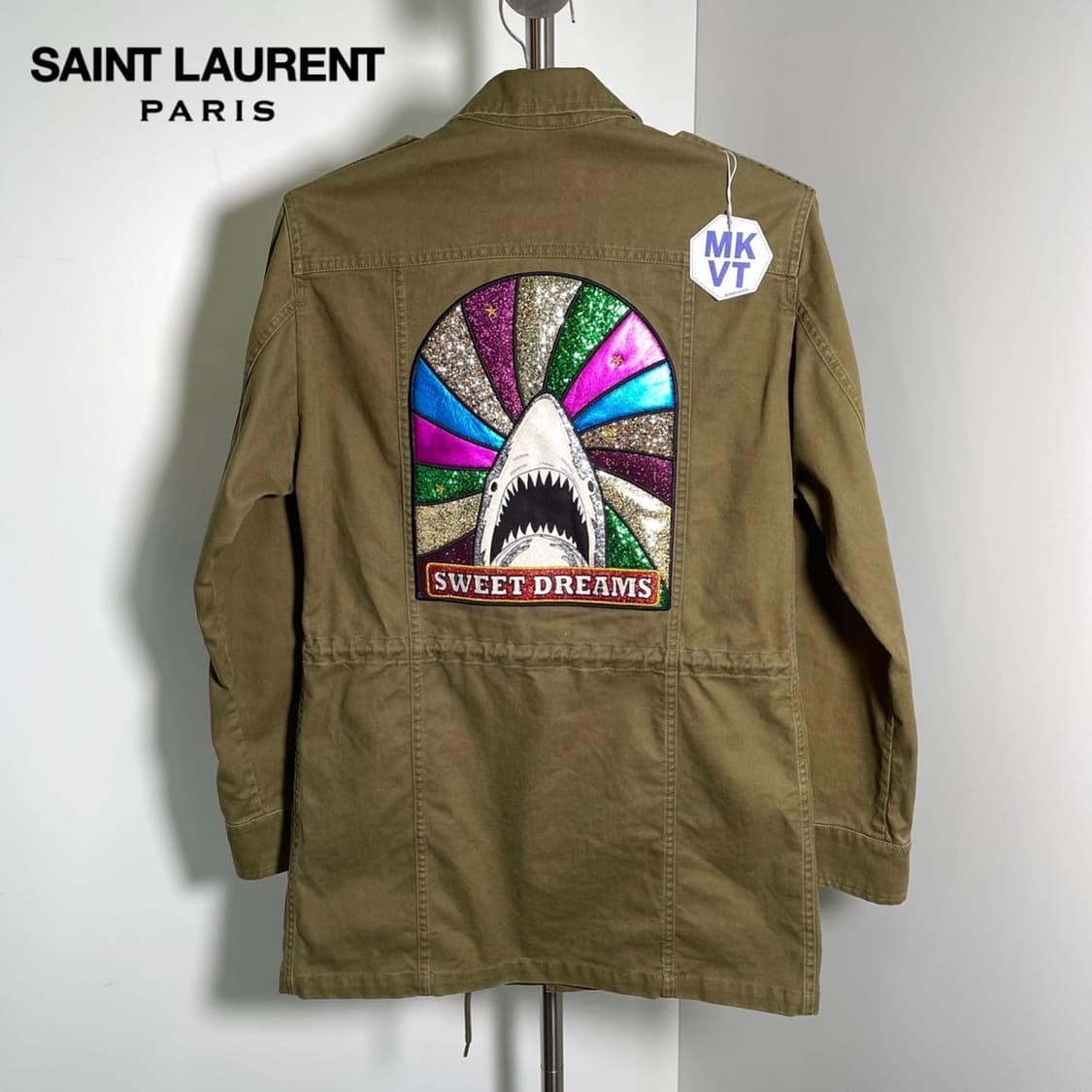 생로랑 샤크 패치 야상 상품이미지1