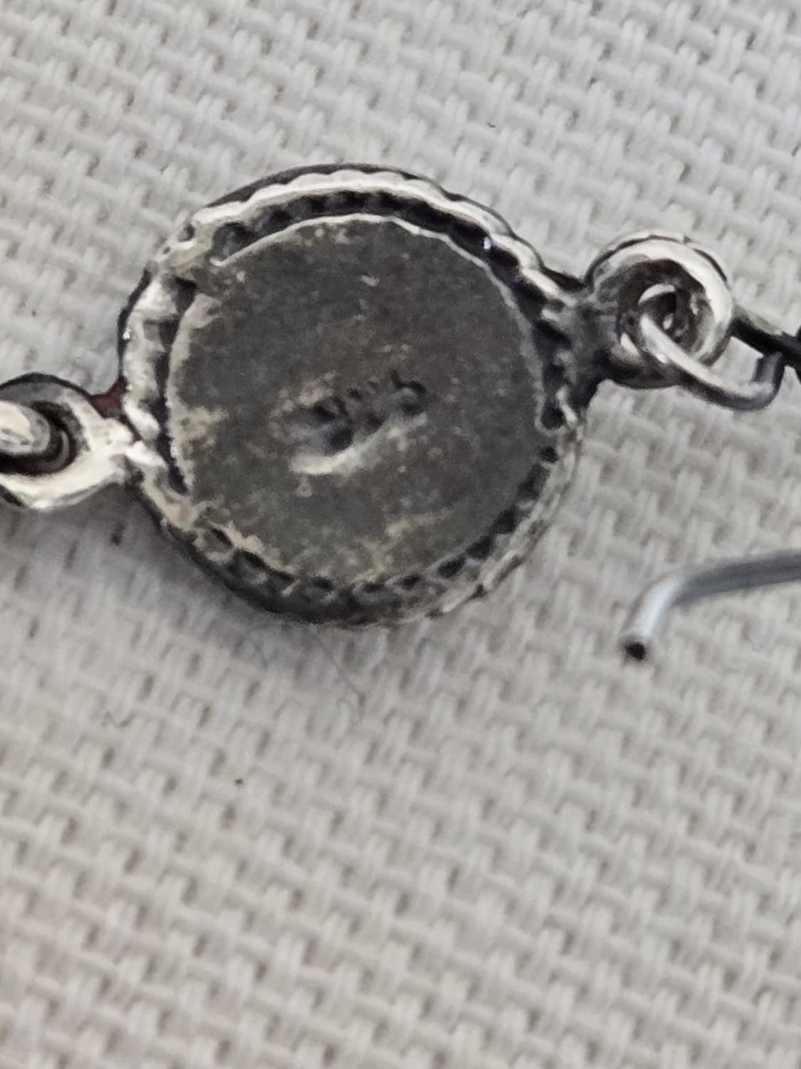 페루 빈티지 블루 오팔톤 깃털 드롭 실버 925이어링 상품이미지4