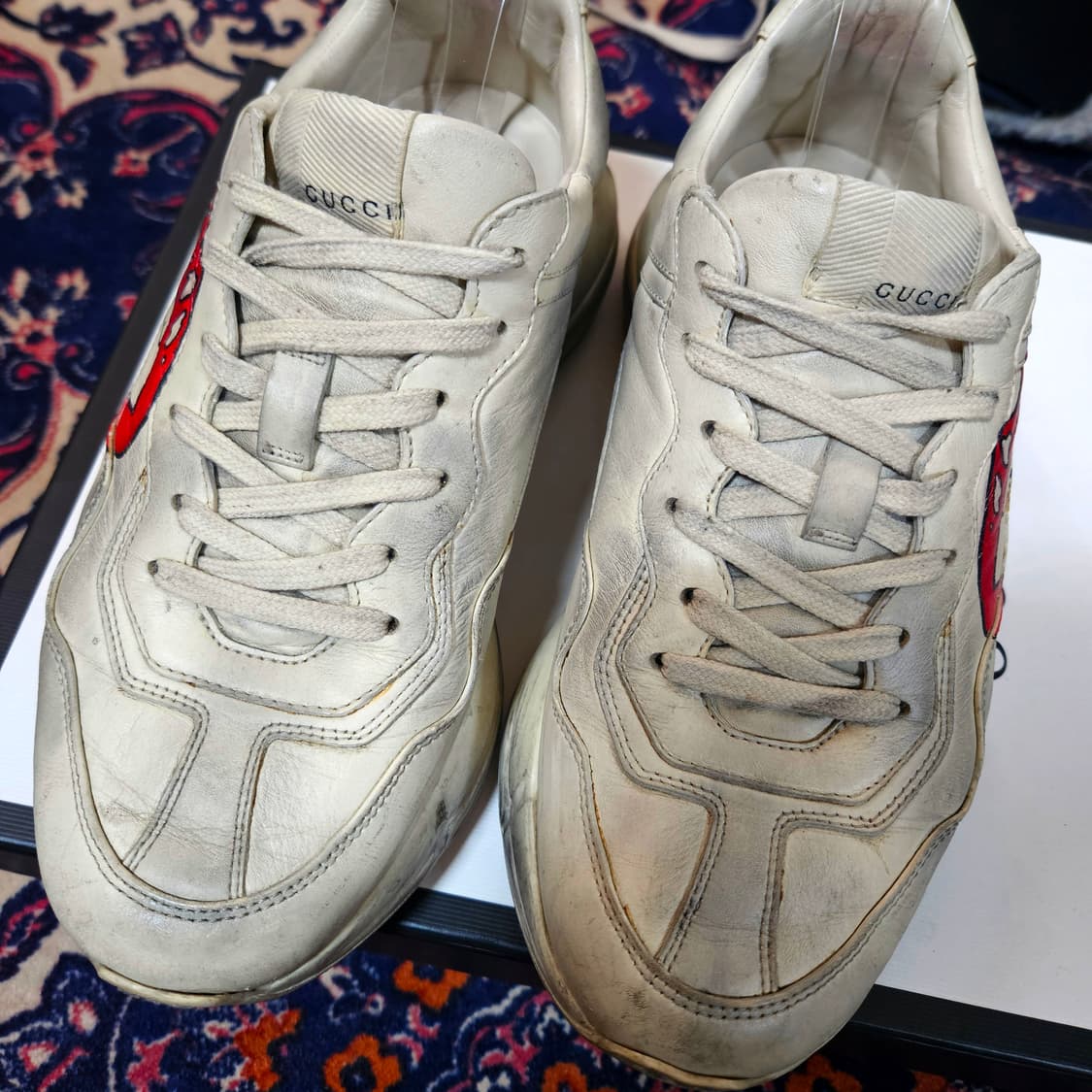 구찌(GUCCI) 더티 라이톤 입술 스니커즈 6size(255-260)  상품이미지5