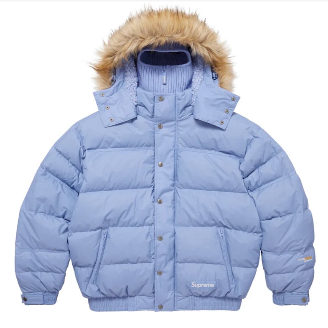 슈프림 페이스마스크 700필 다운 퍼퍼 자켓 라이트 블루 상품이미지1